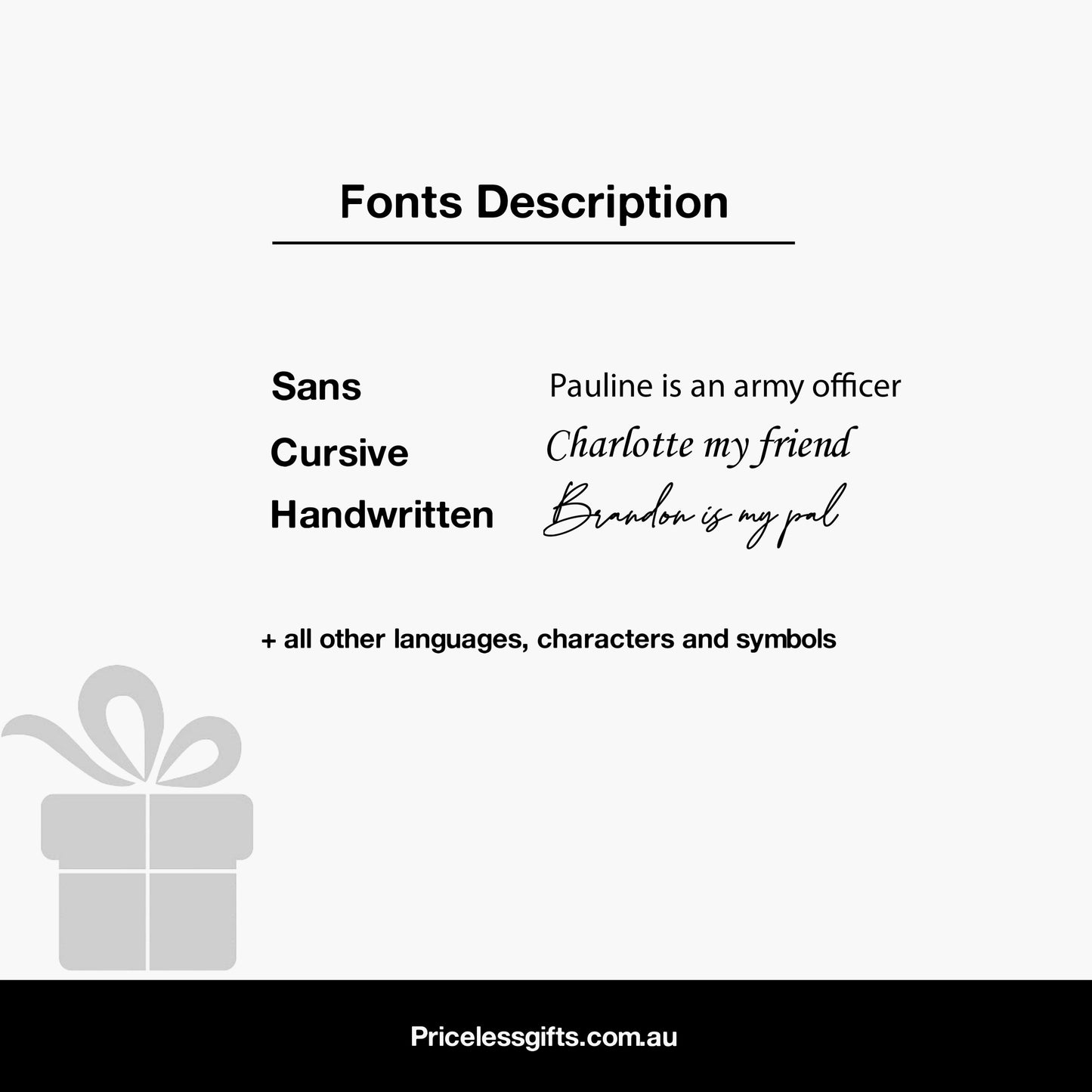 Memorial Engraving Custom Urn Handmade Gift font